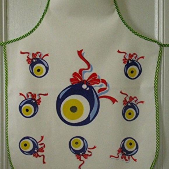 Beautiful Evil Eye Women's Kitchen Apron - Picture 2 of 3